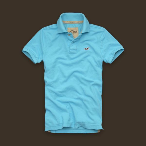 Camisa Polo Hollister 03  Azul